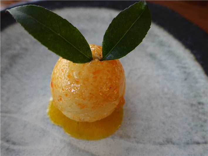 orange meringue dessert